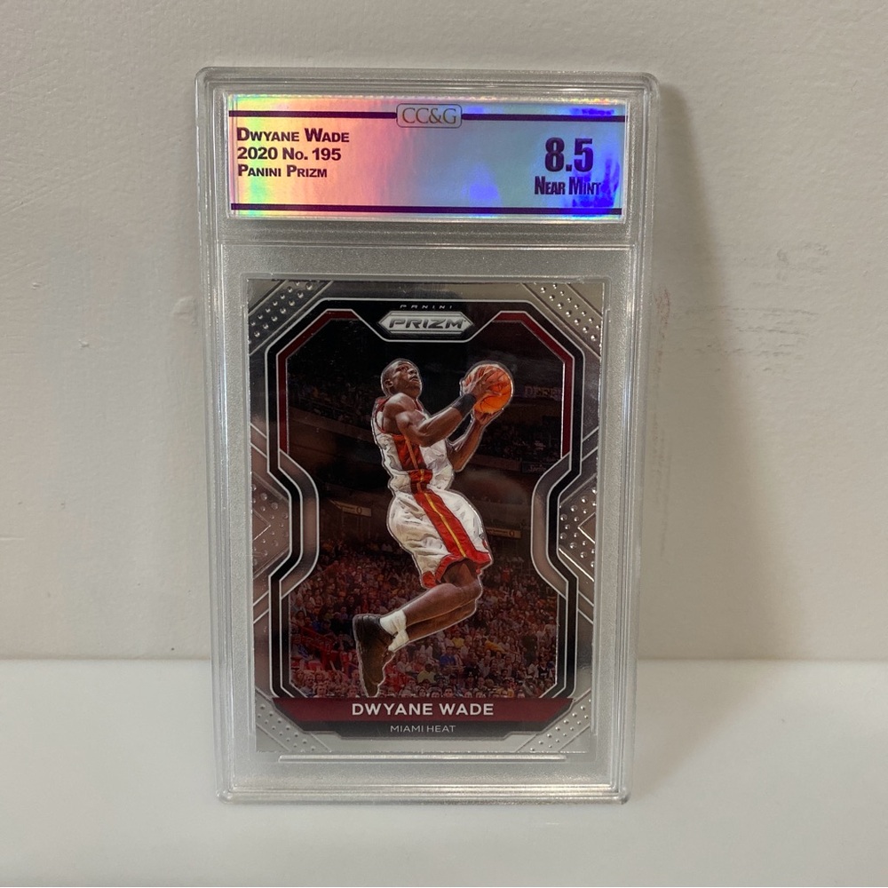 DWYANE WADE 2020 Panini Prizm #195 CCG 8.5